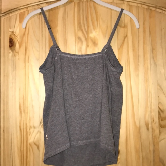 Hollister gray layered adjustable tank top - Picture 4 of 6